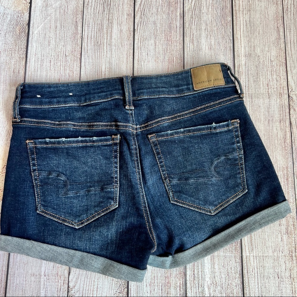 American Eagle Super Stretch Shortie Shorts 2